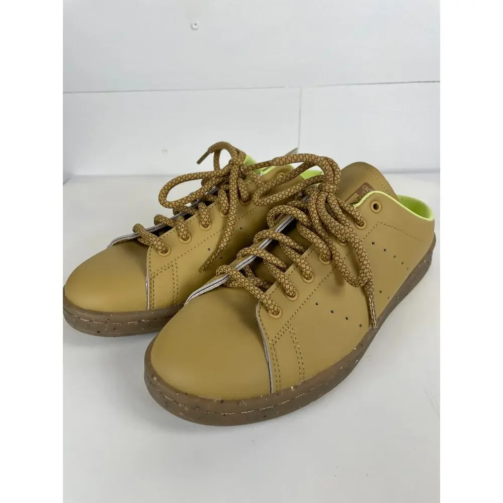 adidas Stan Smith Mule Plant and Grow Golden Beige GY9666 NWT Men's Size 7.5